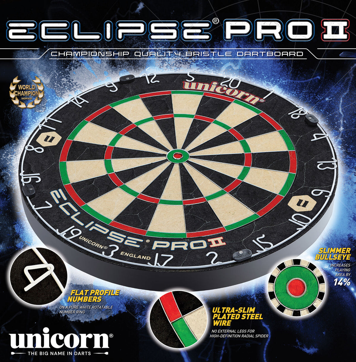 Unicorn Eclipse Pro 2 Dartskive