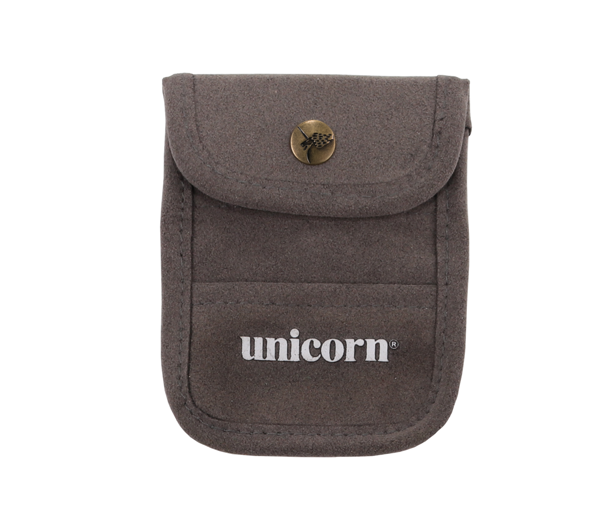 Unicorn Grå Flocket Tilbehørspung