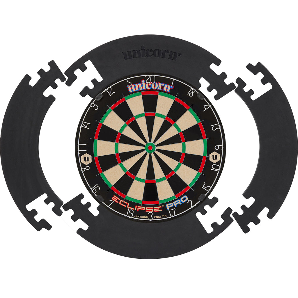 Unicorn Jigsaw Dartboard Surround Svart