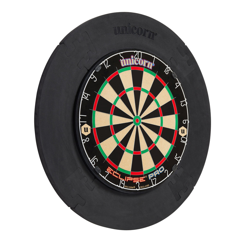 Unicorn Jigsaw Dartboard Surround Svart